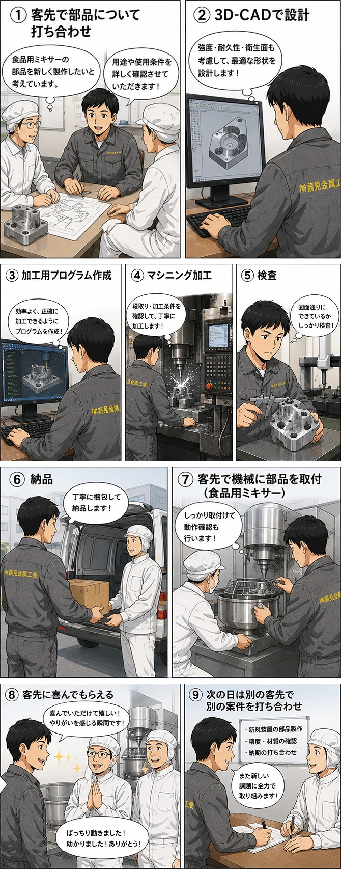 壽見金属工業の場合