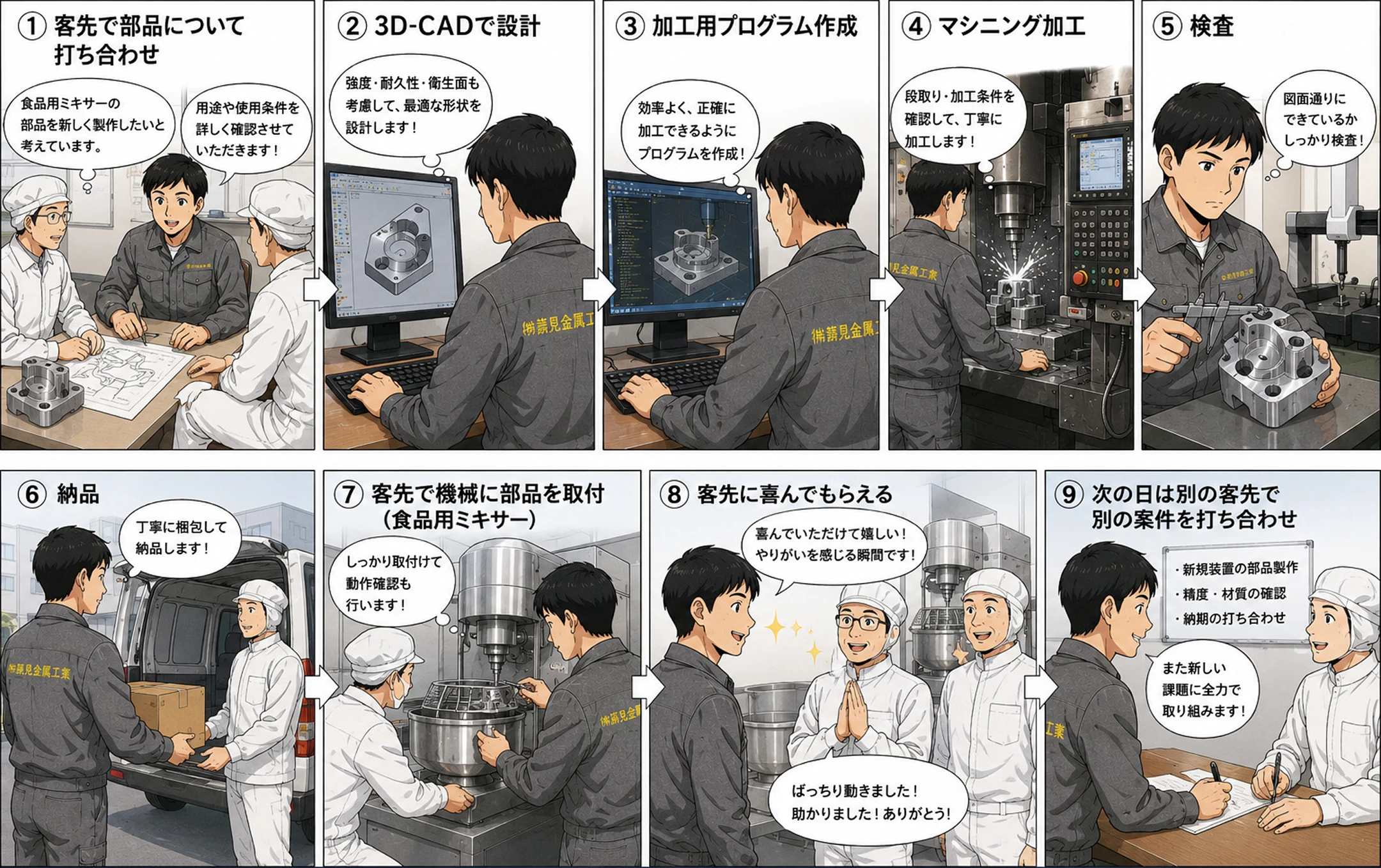 壽見金属工業の場合